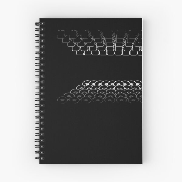 Item preview, Copy of Copy of 80's vibe topology in retro space (in black color) designed and sold by pollosparatodos.