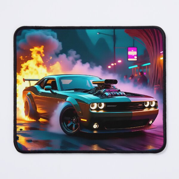 Item preview, Car doing a burnout in a fantasy world.  designed and sold by Nomad-Maynard.