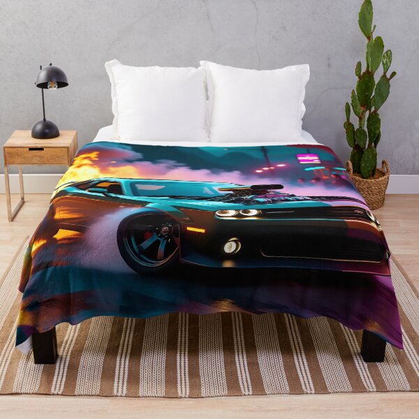 Item preview, Car doing a burnout in a fantasy world. designed and sold by Nomad-Maynard.