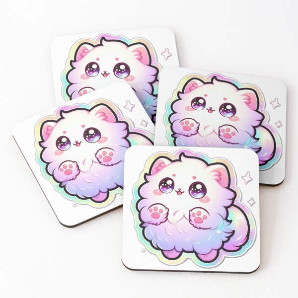 Item preview, Rainbow, cat, cute cat , colorful cat,  designed and sold by Brilliant minds.
