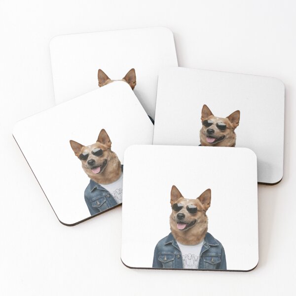 Item preview,  Australian Cattle Dog Denim Style | Cool Sunglasses Look designed and sold by slydawgstudio.
