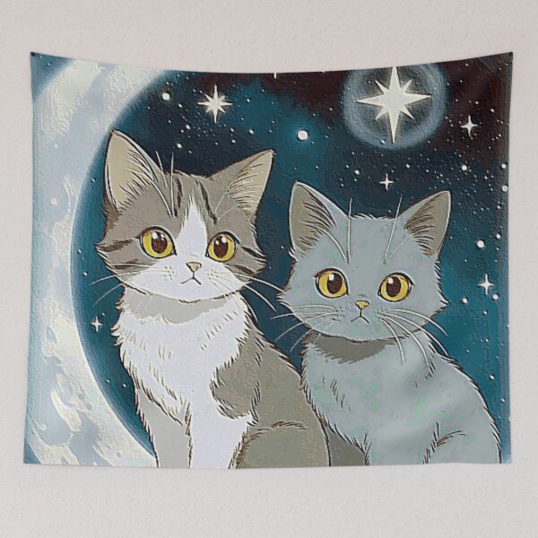Item preview, COUPLE CATS designed and sold by artfu.