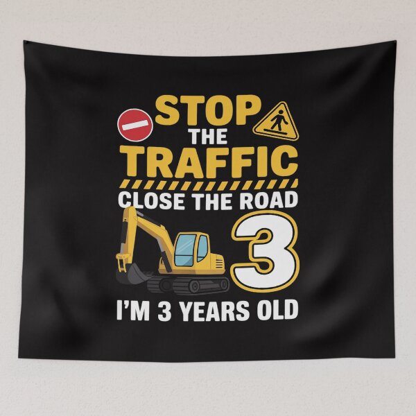 Item preview, Construction for a 3 year old birthday boy or girl designed and sold by demarioTTS.