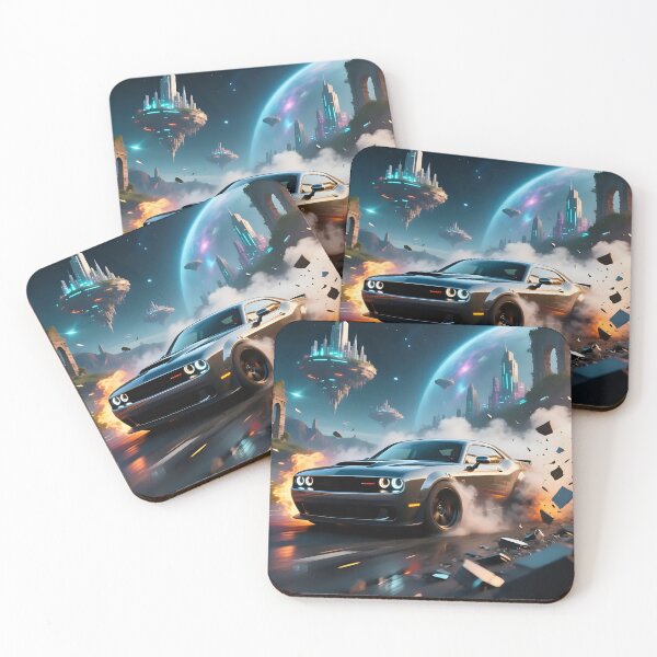 Item preview, Car doing a burnout in a fantasy world.  designed and sold by Nomad-Maynard.