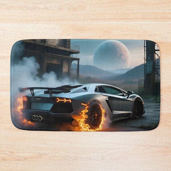Item preview, Car doing a burnout in a fantasy world.  designed and sold by Nomad-Maynard.