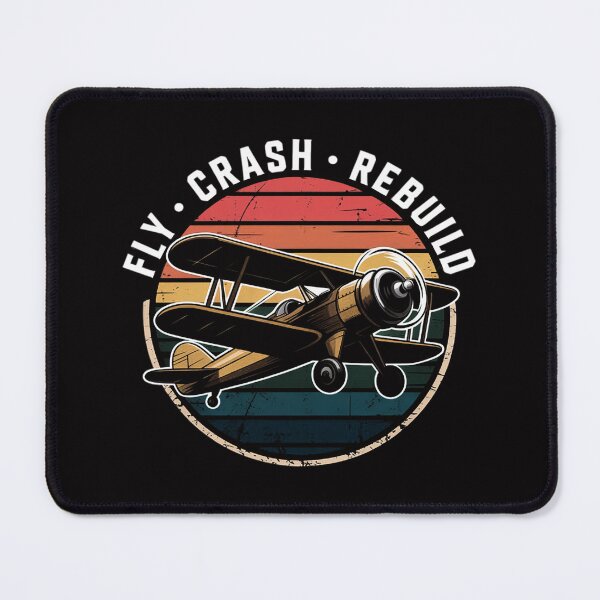 Item preview, Build Fly Crash Rebuild Model Airplane Pilot RC Plane designed and sold by demarioTTS.