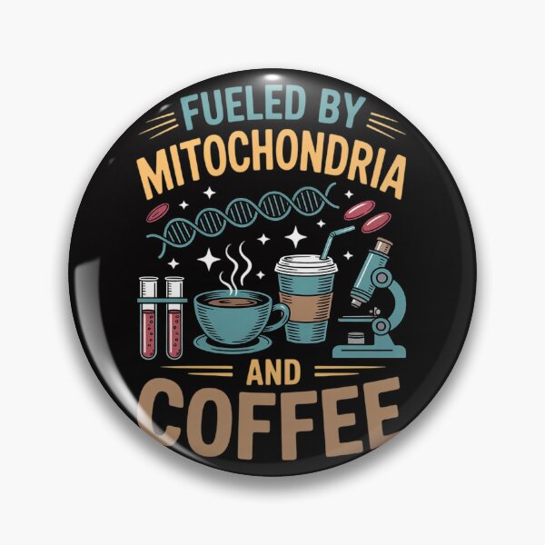 Item preview, Biology Teacher Science Fueled By Mitochondria Coffee designed and sold by demarioTTS.
