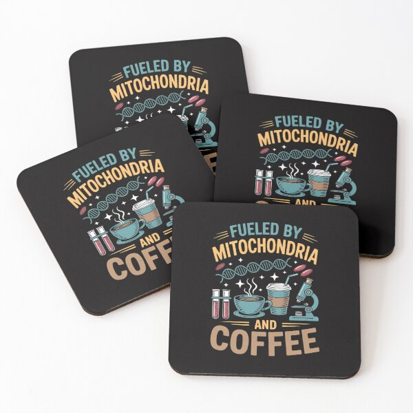 Item preview, Biology Teacher Science Fueled By Mitochondria Coffee designed and sold by demarioTTS.