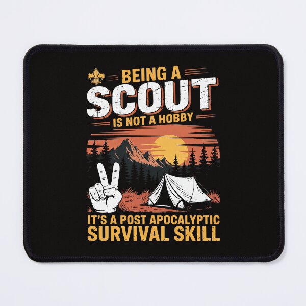 Item preview, Being A Scout Is Not A Hobby - Boys & Girls Scouts designed and sold by portcrysral.