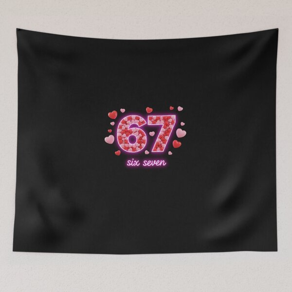Item preview, Valentine 67 Funny Six Seven Heart Happy Valentine Day designed and sold by yaginoie.