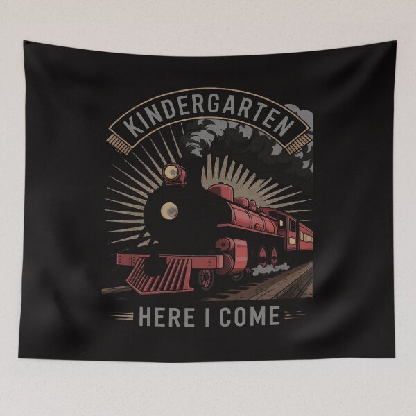 Item preview, Back To School Kindergarten Here I Come Train Boys Girls designed and sold by portcrysral.