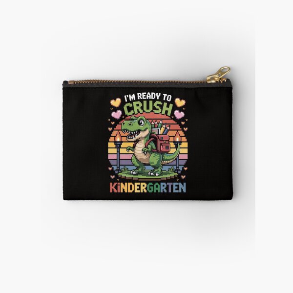 Item preview, Back To School Kindergarten Boys I'm Ready to Crush Dinosaur designed and sold by portcrysral.