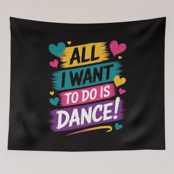 Item preview, All I Want To Do Is Dance Hip Hop HipHop Dancer Breakdancing designed and sold by portcrysral.