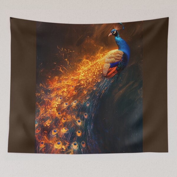 Item preview, Ember of the Eternal Peacock designed and sold by ArgentoArt.