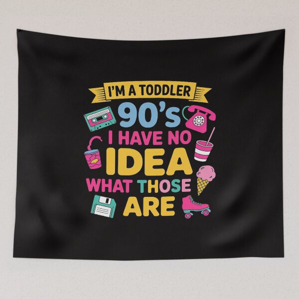 Item preview, 90s Ideas For Toddlers & 90s Theme Kids 90s Nostalgia designed and sold by portcrysral.