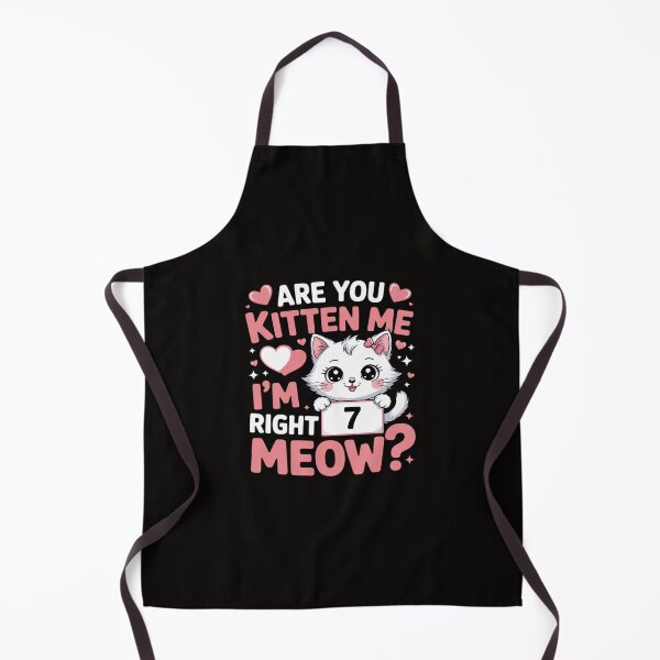 Item preview, 7th Birthday Girl 7yr Seven 7 Year Old Kitten Cat Bday designed and sold by portcrysral.
