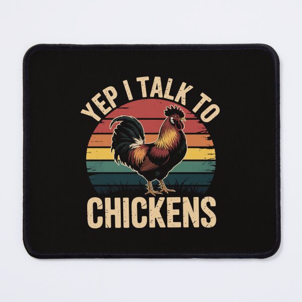 Item preview, Yep I Talk To Chickens Chicken Farmer Gift designed and sold by portcrysral.