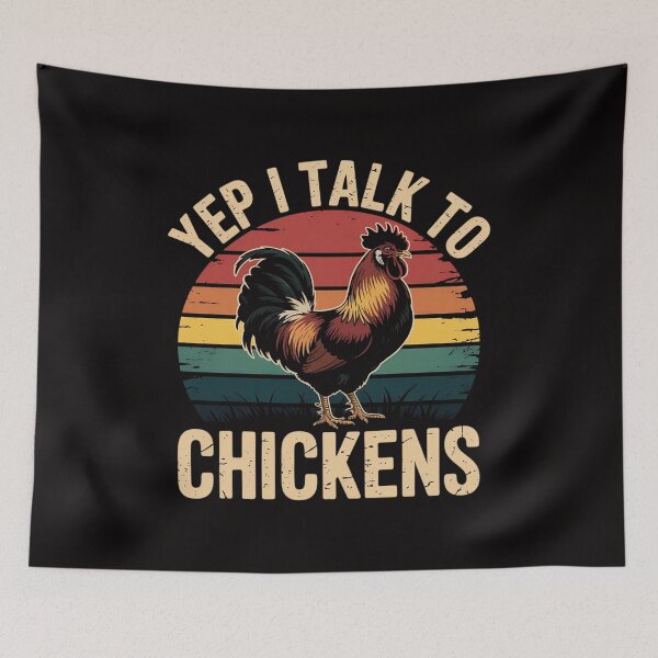 Item preview, Yep I Talk To Chickens  Chicken Farmer Gift designed and sold by portcrysral.
