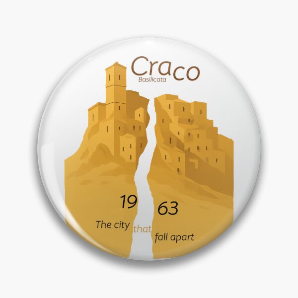 Item preview, Craco (1963) – The city that broke apart - Lost Worlds Collection designed and sold by Unurban.