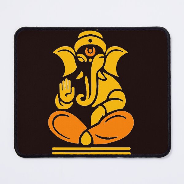 Item preview, Ganesha Design – Minimal Hindu Elephant God Art designed and sold by Harshit_Digital_Arts.