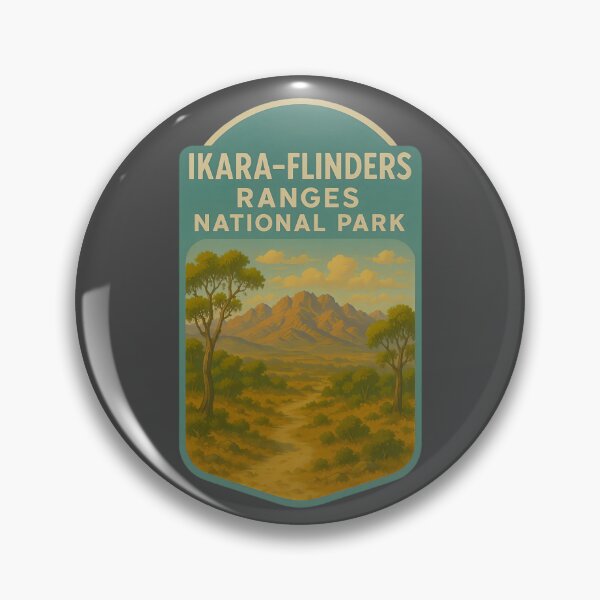 Item preview, Australian National Parks Vintage Prints: Ikara–Flinders Ranges designed and sold by PinUpPizzazz.