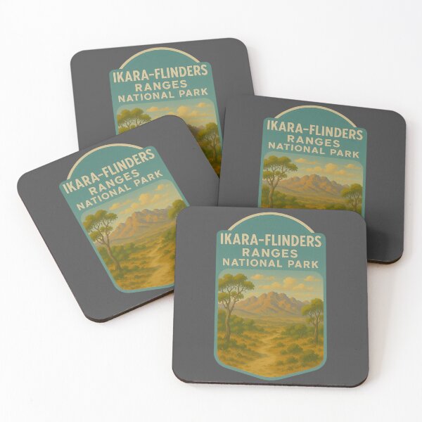 Item preview, Australian National Parks Vintage Prints: Ikara–Flinders Ranges designed and sold by PinUpPizzazz.
