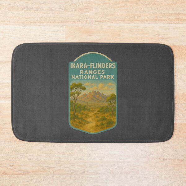 Item preview, Australian National Parks Vintage Prints: Ikara–Flinders Ranges designed and sold by PinUpPizzazz.