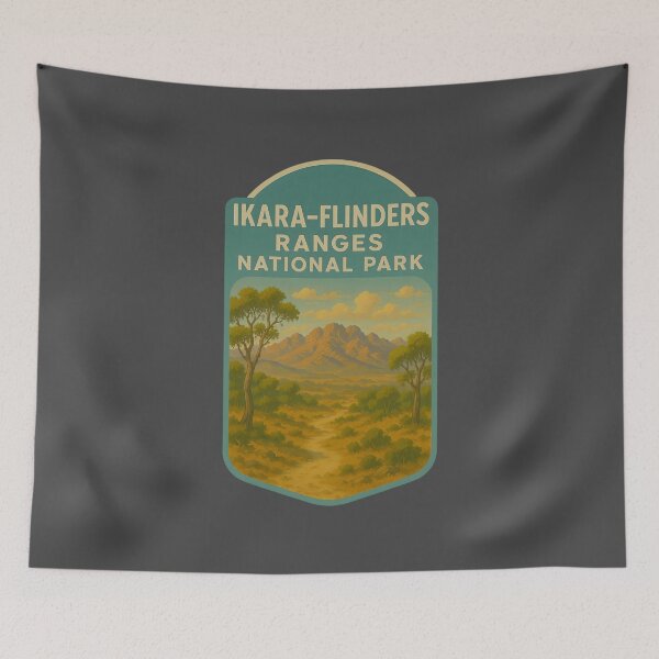 Item preview, Australian National Parks Vintage Prints: Ikara–Flinders Ranges designed and sold by PinUpPizzazz.