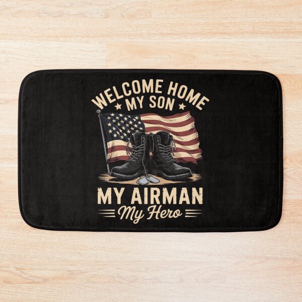 Item preview, Welcome Home My Son My Airman My Hero US Air Force designed and sold by ForestMmost.