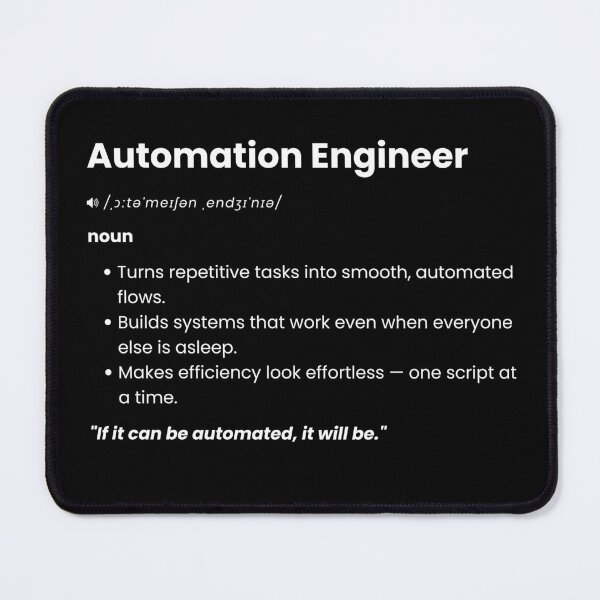 Item preview, Automation Engineer Definition | Funny Automation Tech Gift designed and sold by Yuli Club.