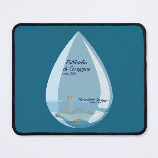 Item preview, Fabbriche di Careggine - underwater lost town - Lost Worlds collection designed and sold by Unurban.