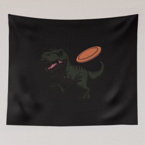 Item preview, T-Rex Hates Ultimate Frisbee - Dinosaur designed and sold by ForestMmost.