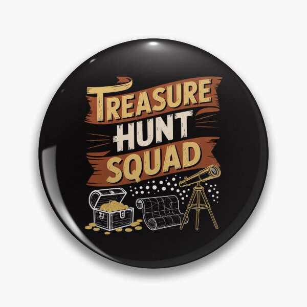 Item preview, Treasure Hunt Squad Hunter Treasures Hunting Treasure Hunt designed and sold by ForestMmost.