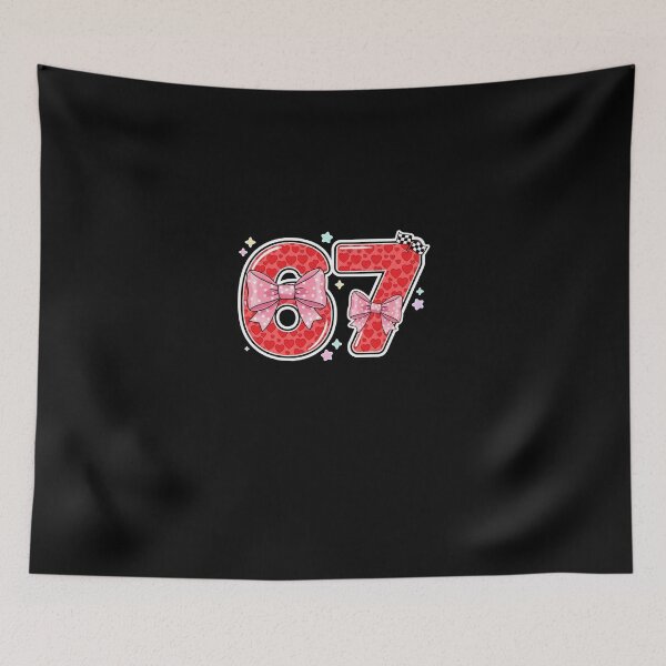 Item preview, Valentine 67 Six Seven 6-7 Funny Heart Bow For Kids Girls  designed and sold by Intomindfood.