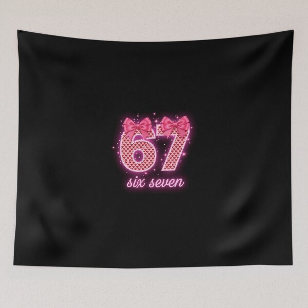 Item preview, Valentine Coquette Cute Six Seven 67 Bow Girls Birthday designed and sold by Intomindfood.