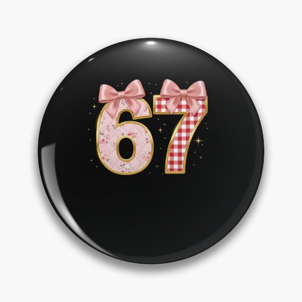 Item preview, Valentine Coquette Cute Six Seven 67 Bow Girls Birthday  designed and sold by Intomindfood.