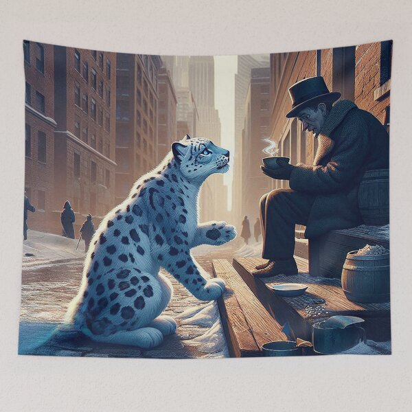 Item preview, Kindness in a Cold City designed and sold by nikkolaus.