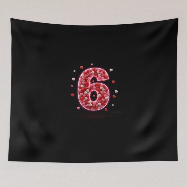 Item preview, Valentines Day 67 Meme Number 6 Couples Hearts Six Seven designed and sold by Intomindfood.