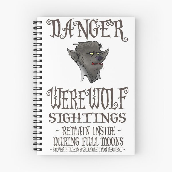 Item preview, Danger Werewolf Sighting designed and sold by Bigfoot T-Shirt Co..