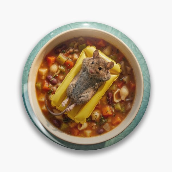Item preview, Mouse in My Minestrone Soup designed and sold by Tridentulus.