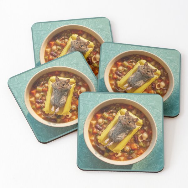 Item preview, Mouse in My Minestrone Soup designed and sold by Tridentulus.