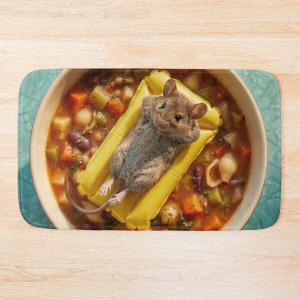 Item preview, Mouse in My Minestrone Soup designed and sold by Tridentulus.