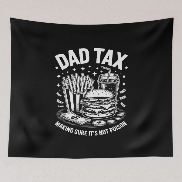 Item preview, Dad Tee Tax Making Sure It's Not Poison Fathers Day Dad Joke designed and sold by skanderio.