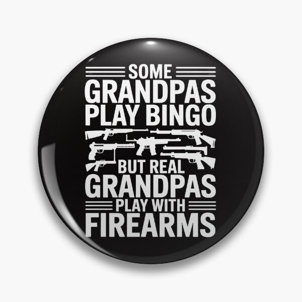 Item preview, Real Grandpas Play With Firearms Gun Lover Gun Owner designed and sold by ForestMmost.