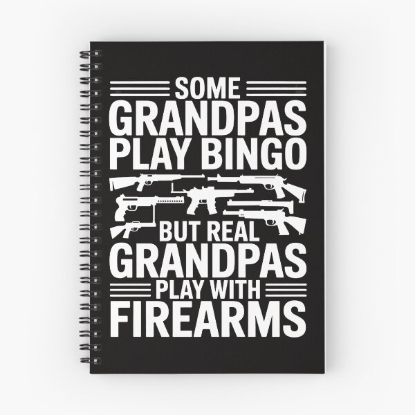 Item preview, Real Grandpas Play With Firearms Gun Lover Gun Owner designed and sold by ForestMmost.