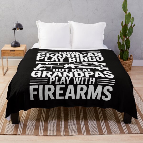 Item preview, Real Grandpas Play With Firearms Gun Lover Gun Owner designed and sold by ForestMmost.