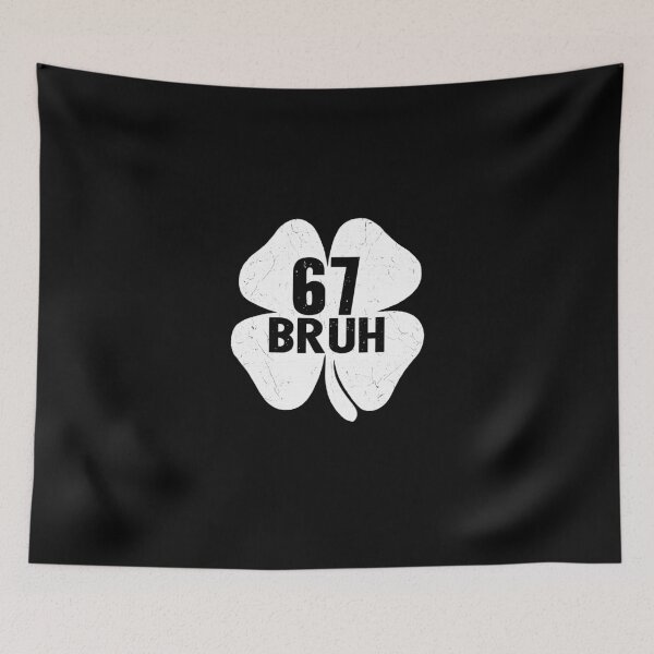 Item preview, M-21 Bruh 67 Meme Six Seven Shamrock Funny St Patrick’s Day Irish designed and sold by Intomindfood.