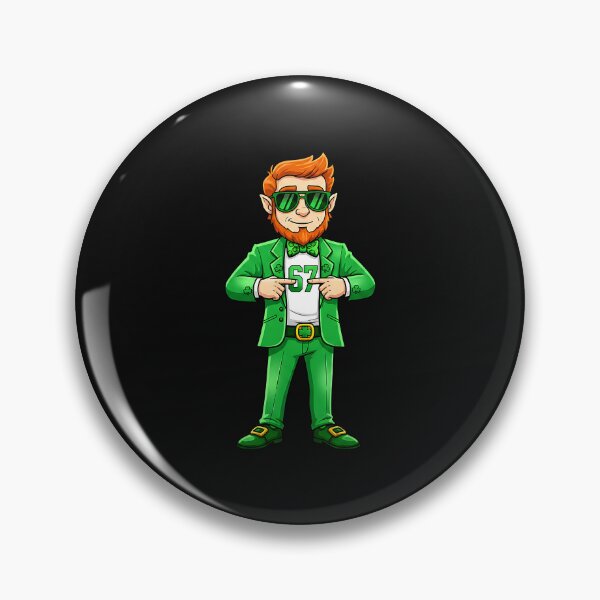 Item preview, 67 Six Seven Funny 6 7 Meme St Patricks Day Leprechaun 67 designed and sold by Intomindfood.