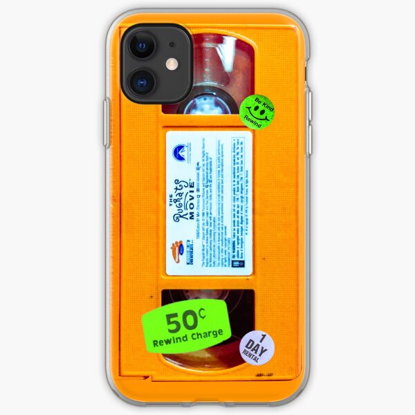 Slime Orange VHS Rug Rats iPhone Soft Case