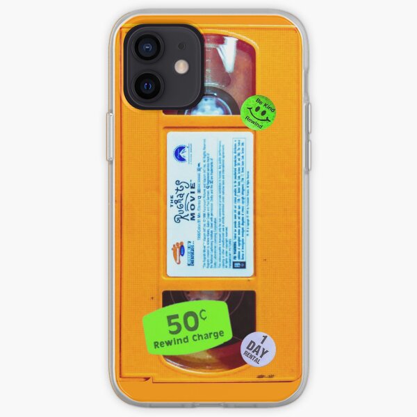 Slime Orange VHS Rug Rats iPhone Soft Case